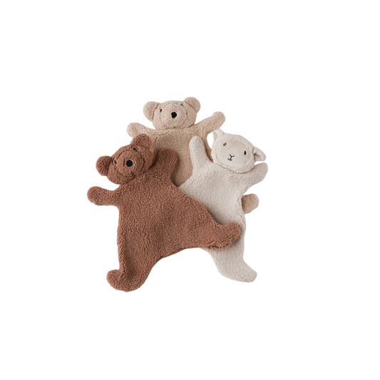 Baby Soothing Plush Bear – Soft Comfort Toy for Newborns